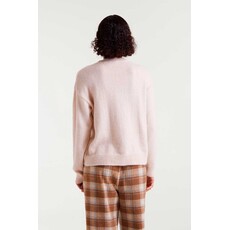 COMPANIA FANTASTICA COMPANIA 25H PULL JACQUARD APRES SKI BLANC/ROUGE