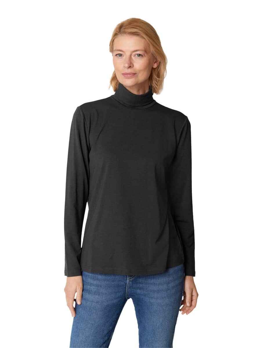 BRANDTEX 25H HAUT BASE COL ROULE NOIR