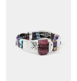 ANNE MARIE CHAGNON AM CHAGNON BRACELET MAIA ARGENT DUSK