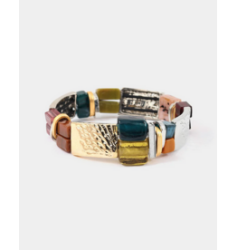 ANNE MARIE CHAGNON AM CHAGNON BRACELET MAIA OR/ARGENT FALL BLOSSOM