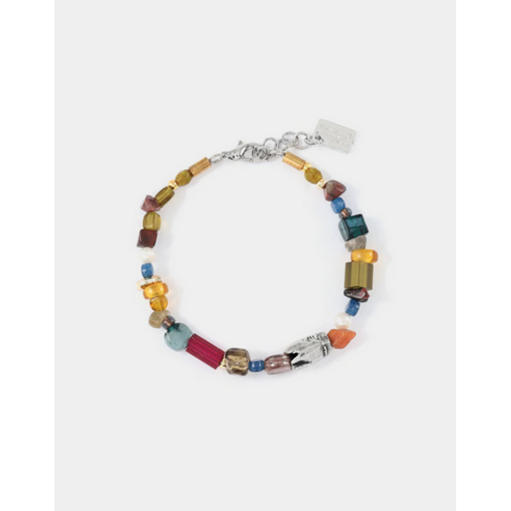 ANNE MARIE CHAGNON AM CHAGNON BRACELET CAPELLA ARGENT FALL BLOSSOM