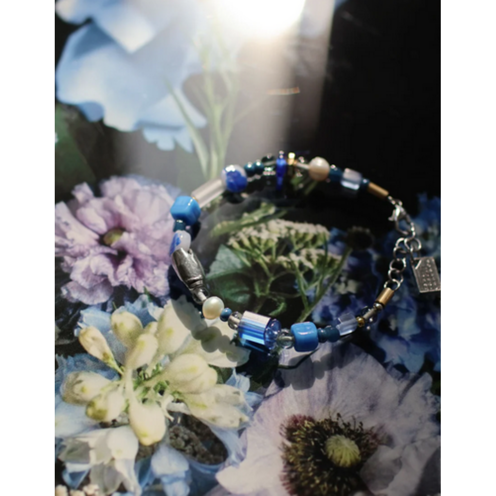 ANNE MARIE CHAGNON AM CHAGNON BRACELET CAPELLA ARGENT DUSK