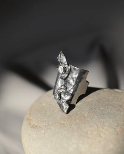 ANNE-MARIE CHAGNON Bague Wallis - Azur main image 0