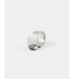 ANNE MARIE CHAGNON AM CHAGNON BAGUE CETUS ARGENT LUNA