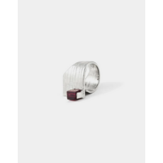 ANNE MARIE CHAGNON AM CHAGNON BAGUE CETUS ARGENT FIGUE