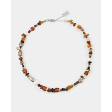 ANNE MARIE CHAGNON AM CHAGNON COLLIER LUAN OR/ARGENT MOKA MOUSSE