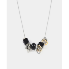 ANNE MARIE CHAGNON AM CHAGNON COLLIER LEONA ARGENT NOCTURNE