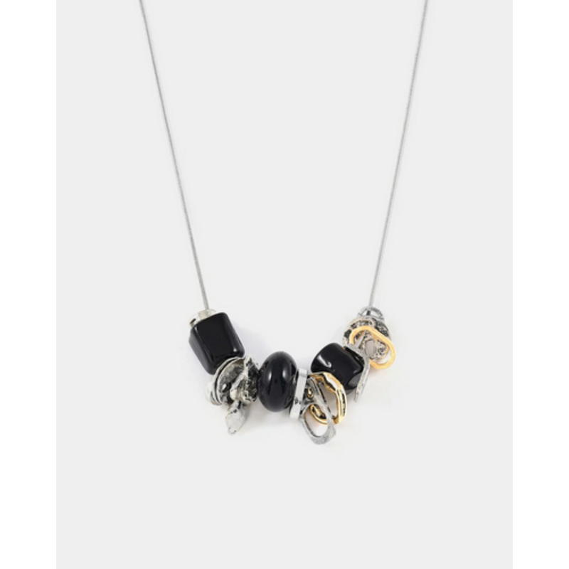 ANNE MARIE CHAGNON AM CHAGNON COLLIER LEONA ARGENT NOCTURNE