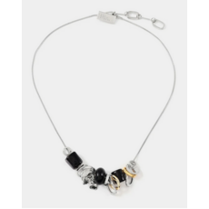 ANNE MARIE CHAGNON AM CHAGNON COLLIER LEONA ARGENT NOCTURNE