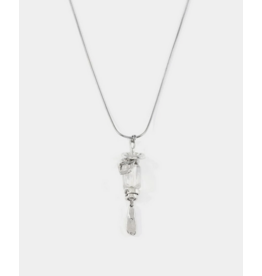 ANNE MARIE CHAGNON AM CHAGNON COLLIER GLIESE ARGENT POLAIRE