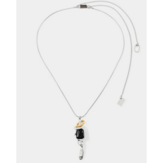 ANNE MARIE CHAGNON AM CHAGNON COLLIER GLIESE ARGENT NOCTURNE