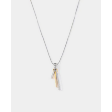 ANNE MARIE CHAGNON AM CHAGNON COLLIER AUROR 2 TONS OR/ARGENT