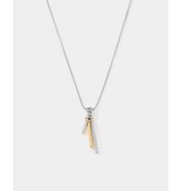 ANNE MARIE CHAGNON AM CHAGNON COLLIER AUROR 2 TONS OR/ARGENT