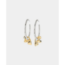 ANNE MARIE CHAGNON AM CHAGNON BOUCLES OREILLE WASP 2 TONS OR/ARGENT
