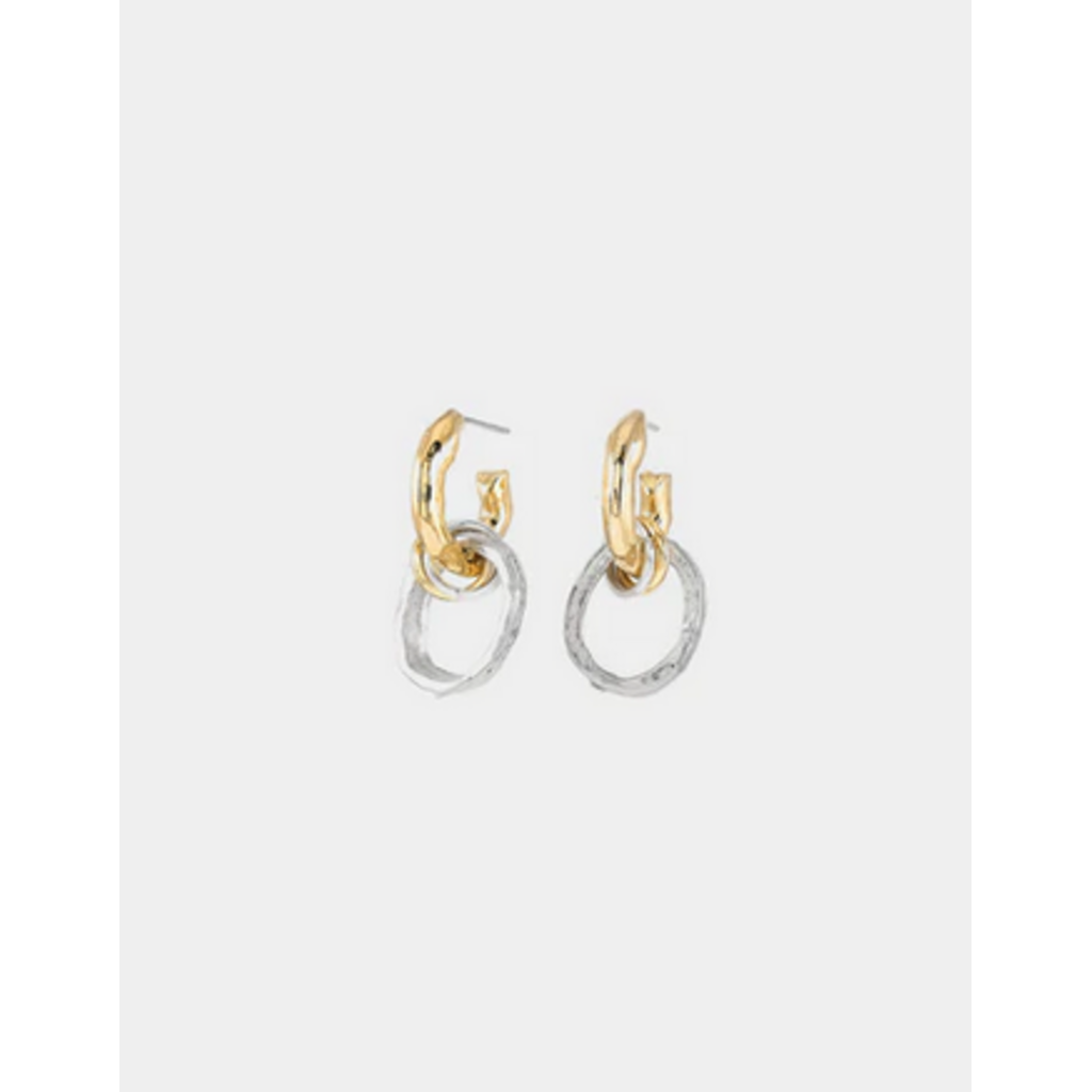 ANNE MARIE CHAGNON AM CHAGNON BOUCLES OREILLE VENUSA ARGENT