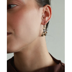 ANNE MARIE CHAGNON AM CHAGNON BOUCLES OREILLE NEPTUNE 2 TONS OR/ARGENT