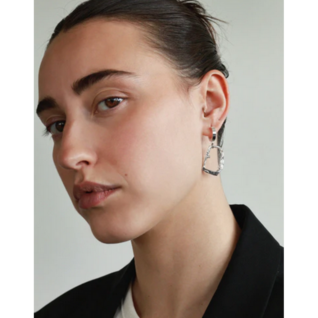 ANNE MARIE CHAGNON AM CHAGNON BOUCLES OREILLE NEREIDA ARGENT
