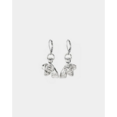 ANNE MARIE CHAGNON AM CHAGNON BOUCLES OREILLE NEPTUNE ARGENT