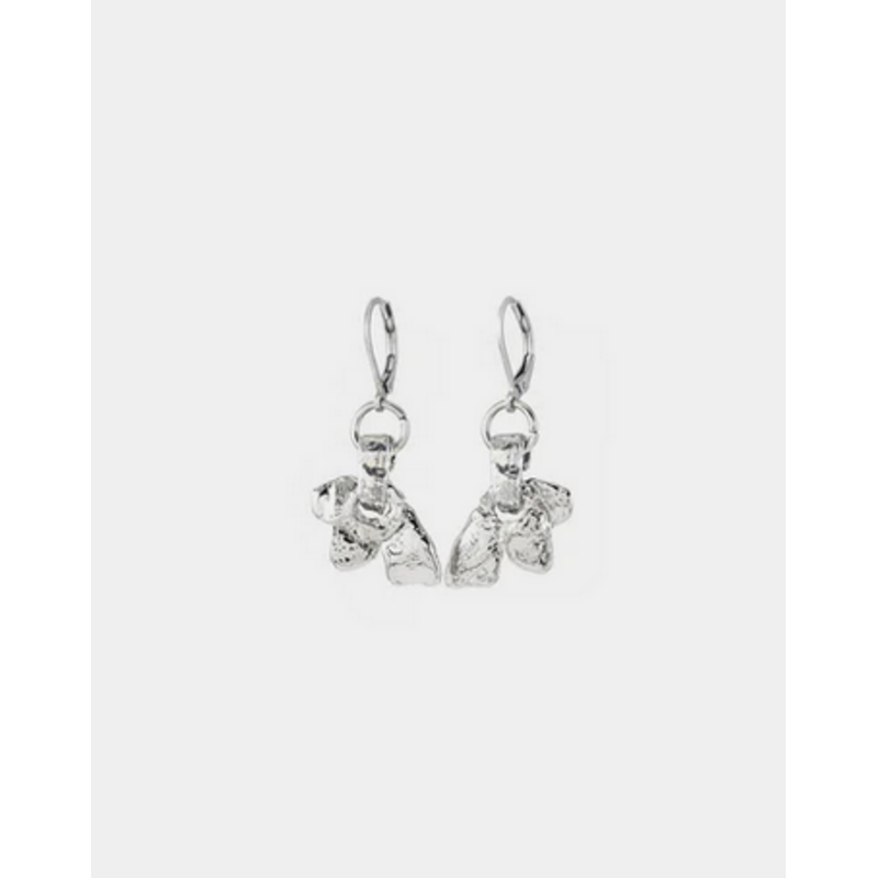 ANNE MARIE CHAGNON AM CHAGNON BOUCLES OREILLE NEPTUNE ARGENT