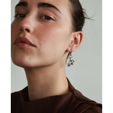 ANNE MARIE CHAGNON AM CHAGNON BOUCLES OREILLE NEPTUNE ARGENT