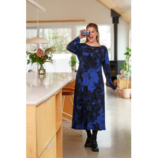 RIEN NE SE PERD TOUT SE CREE RIEN NE SE PERD 25H ROBE 7/8 FUNDY NOIR/PERVENCHE