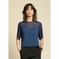 COKLUCH COKLUCH 25H HAUT LAMOUR VOILE BLEU DENIM