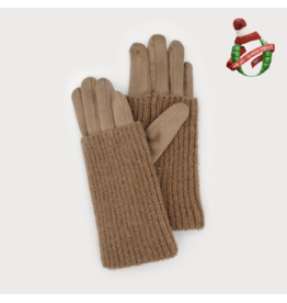 CARACOL CARACOL GANT CHAUFFE POIGNET 9010 BRUN