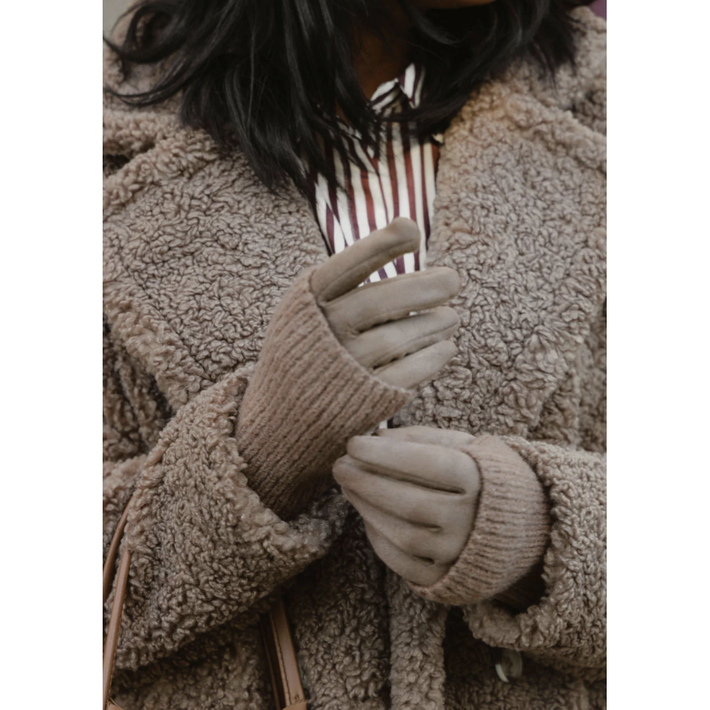 CARACOL CARACOL GANT CHAUFFE POIGNET 9010 BRUN