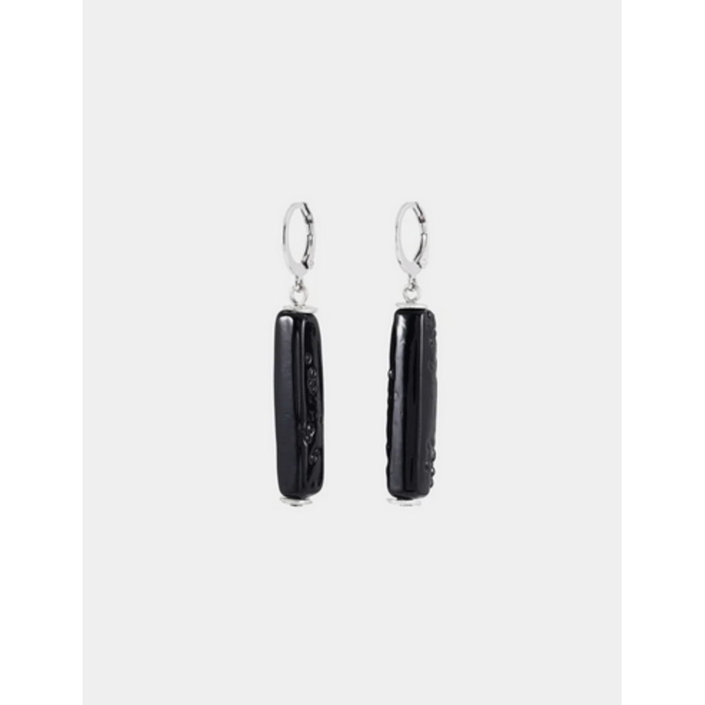 ANNE MARIE CHAGNON AM CHAGNON BOUCLES OREILLE MIZAR ARGENT NOCTURNE