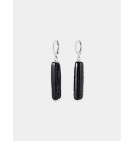 ANNE MARIE CHAGNON AM CHAGNON BOUCLES OREILLE MIZAR ARGENT NOCTURNE