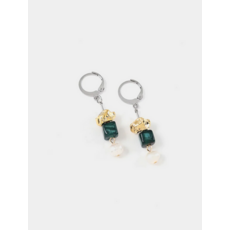 ANNE MARIE CHAGNON AM CHAGNON BOUCLES OREILLE MAW ARGENT FORET