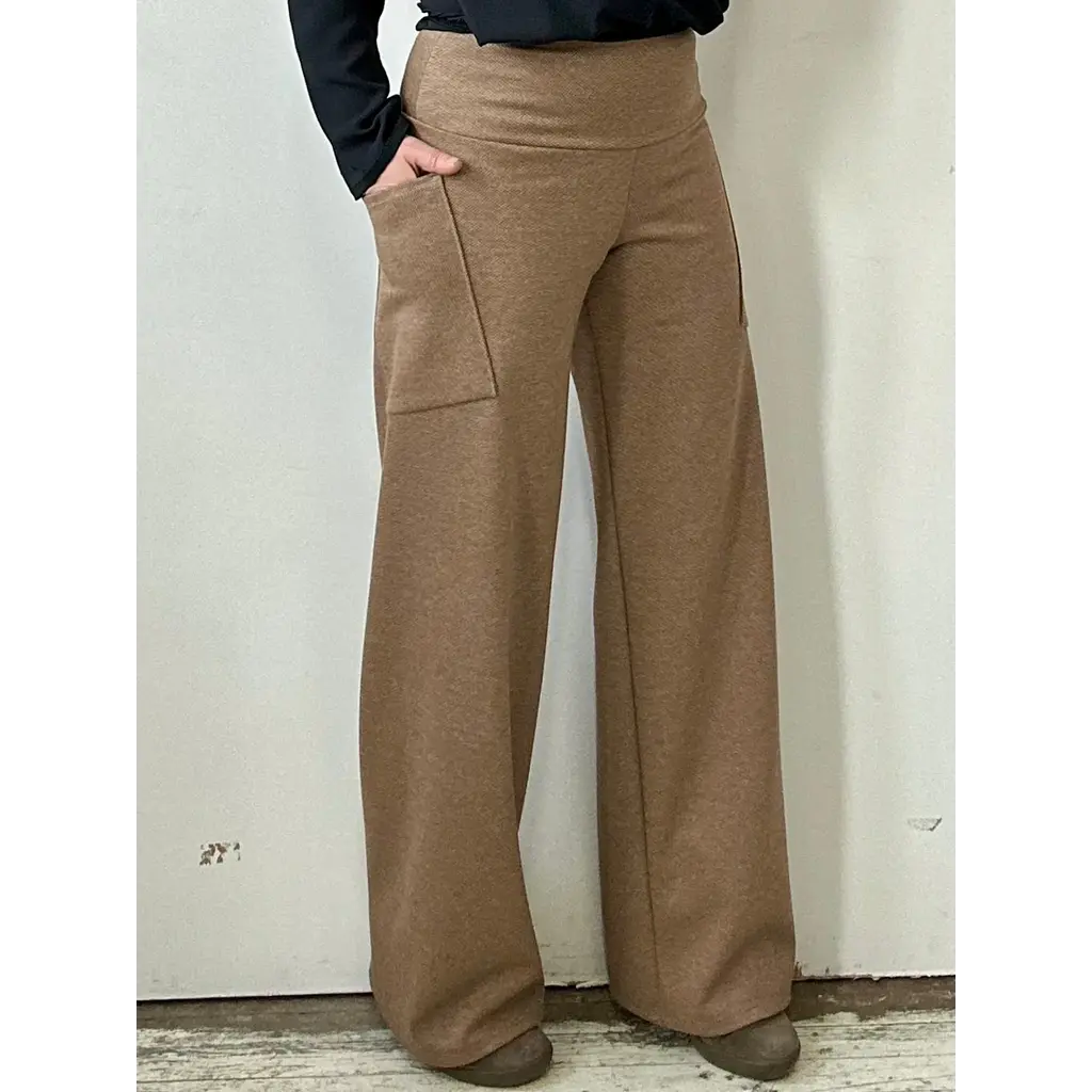 KOLLONTAÏ KOLLONTAI 25H PANTALON SUSAN CARAMEL