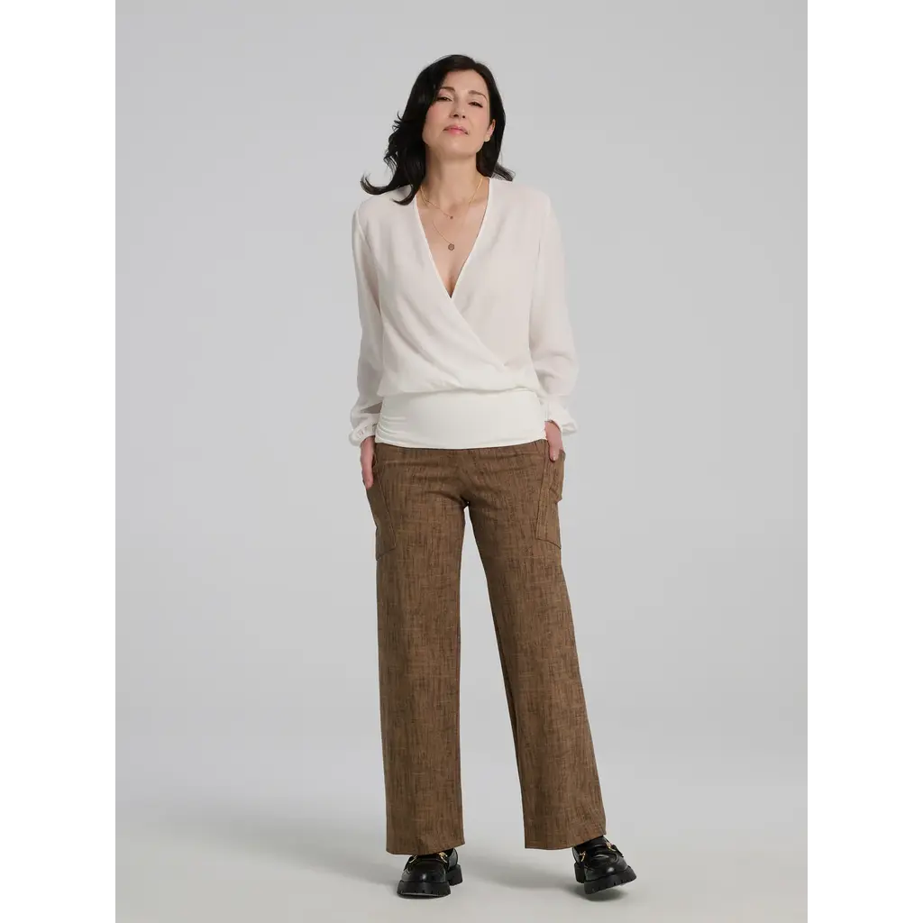 KOLLONTAÏ KOLLONTAI 25H PANTALON SUSAN BRUN