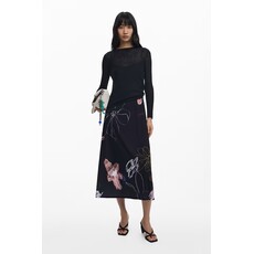 DESIGUAL DESIGUAL 25H ROBE DUO KALA TOP TRICOT NOIR