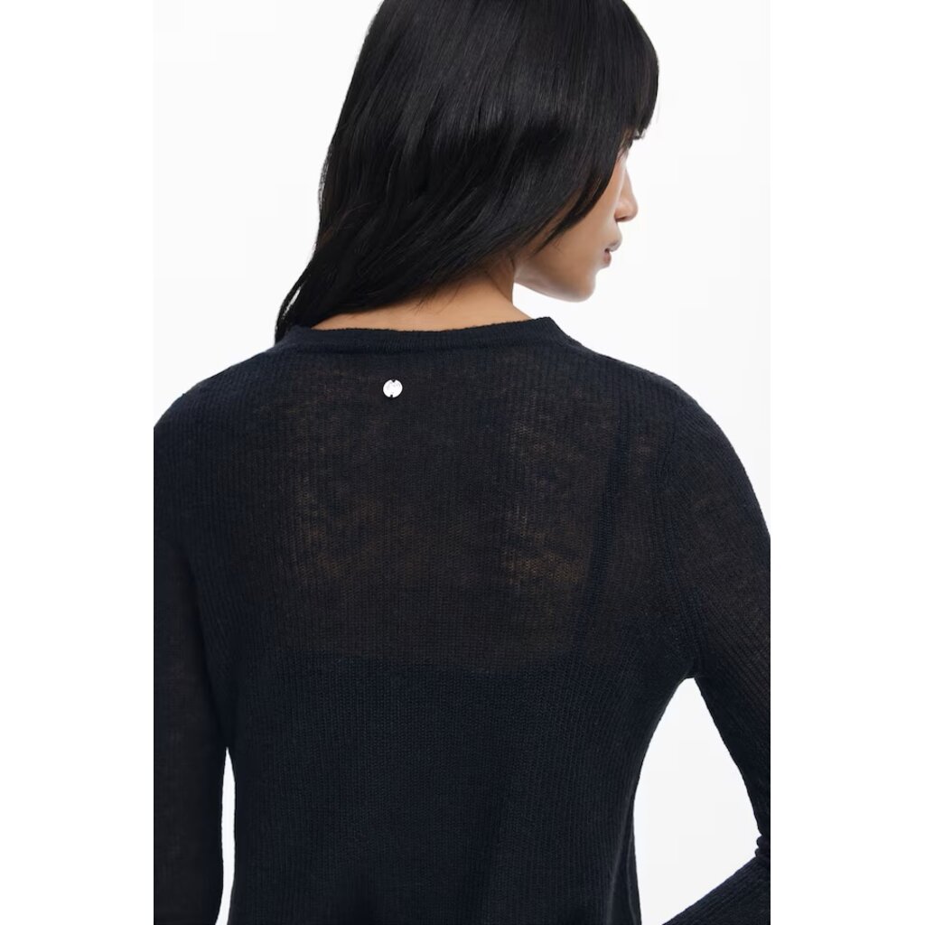 DESIGUAL DESIGUAL 25H ROBE DUO KALA TOP TRICOT NOIR