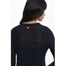 DESIGUAL DESIGUAL 25H ROBE DUO KALA TOP TRICOT NOIR