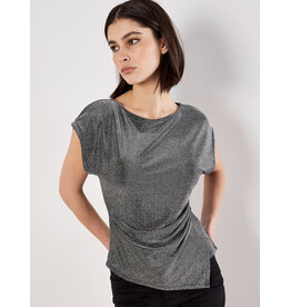 APRICOT APRICOT 25H TOP M COURTES FRONCE PAILLETTES ARGENT