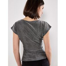 APRICOT APRICOT 25H TOP M COURTES FRONCE PAILLETTES ARGENT