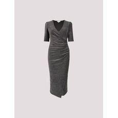 APRICOT APRICOT 25H ROBE LONGUE CACHE COEUR PAILLETTES NOIR