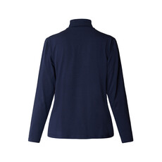 BRANDTEX BRANDTEX 25H HAUT BASE COL ROULE MARINE