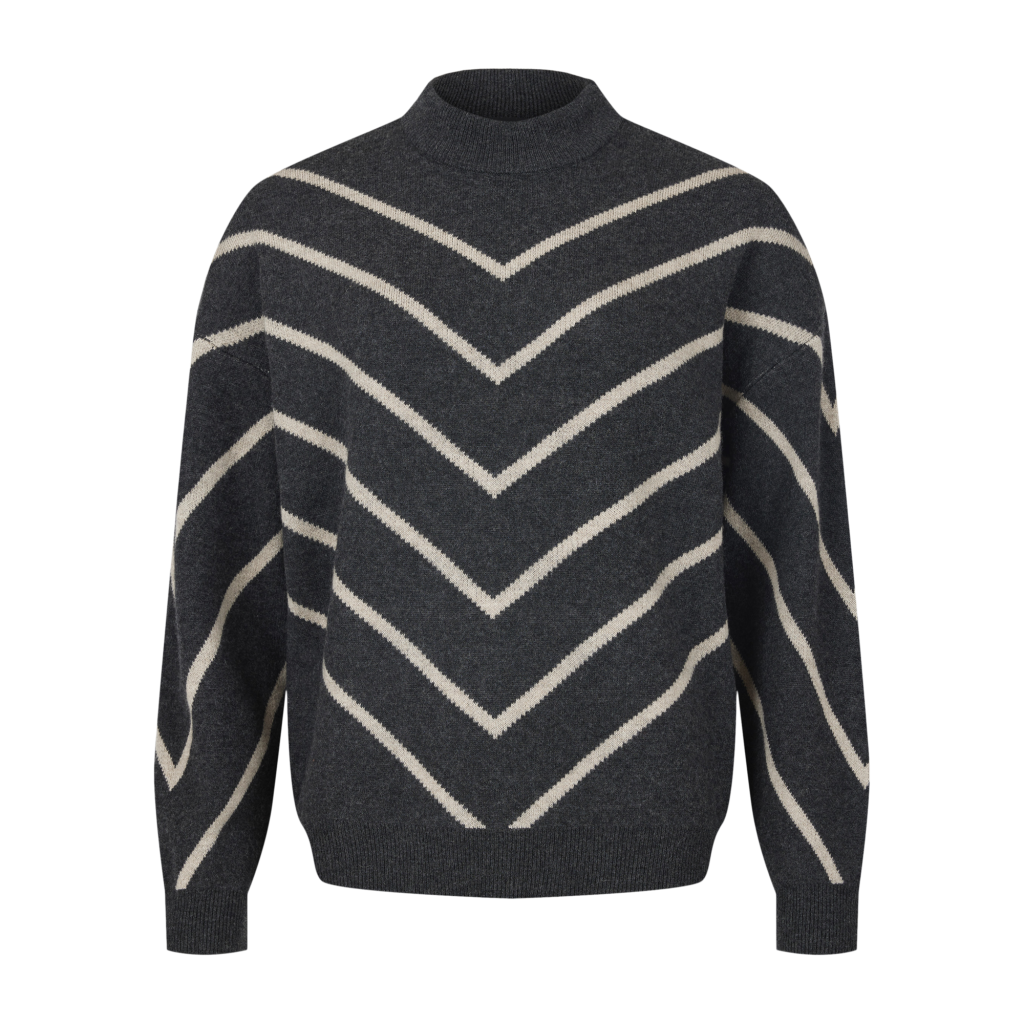 BRANDTEX BRANDTEX 25H PULLOVER TRICOT GRIS