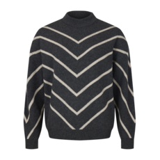 BRANDTEX BRANDTEX 25H PULLOVER TRICOT GRIS