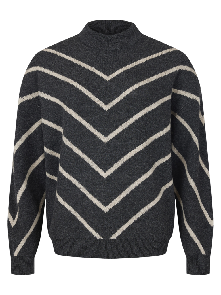 BRANDTEX 25H PULLOVER TRICOT GRIS