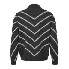 BRANDTEX BRANDTEX 25H PULLOVER TRICOT GRIS