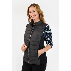 BRANDTEX BRANDTEX 25H WAISTCOAT QUILT MIX NOIR