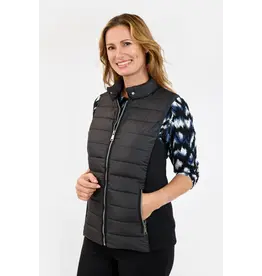 BRANDTEX BRANDTEX 25H WAISTCOAT QUILT MIX NOIR