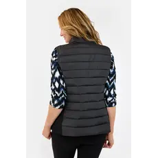 BRANDTEX BRANDTEX 25H WAISTCOAT QUILT MIX NOIR