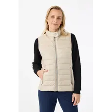 BRANDTEX BRANDTEX 25H WAISTCOAT QUILT MIX CREME