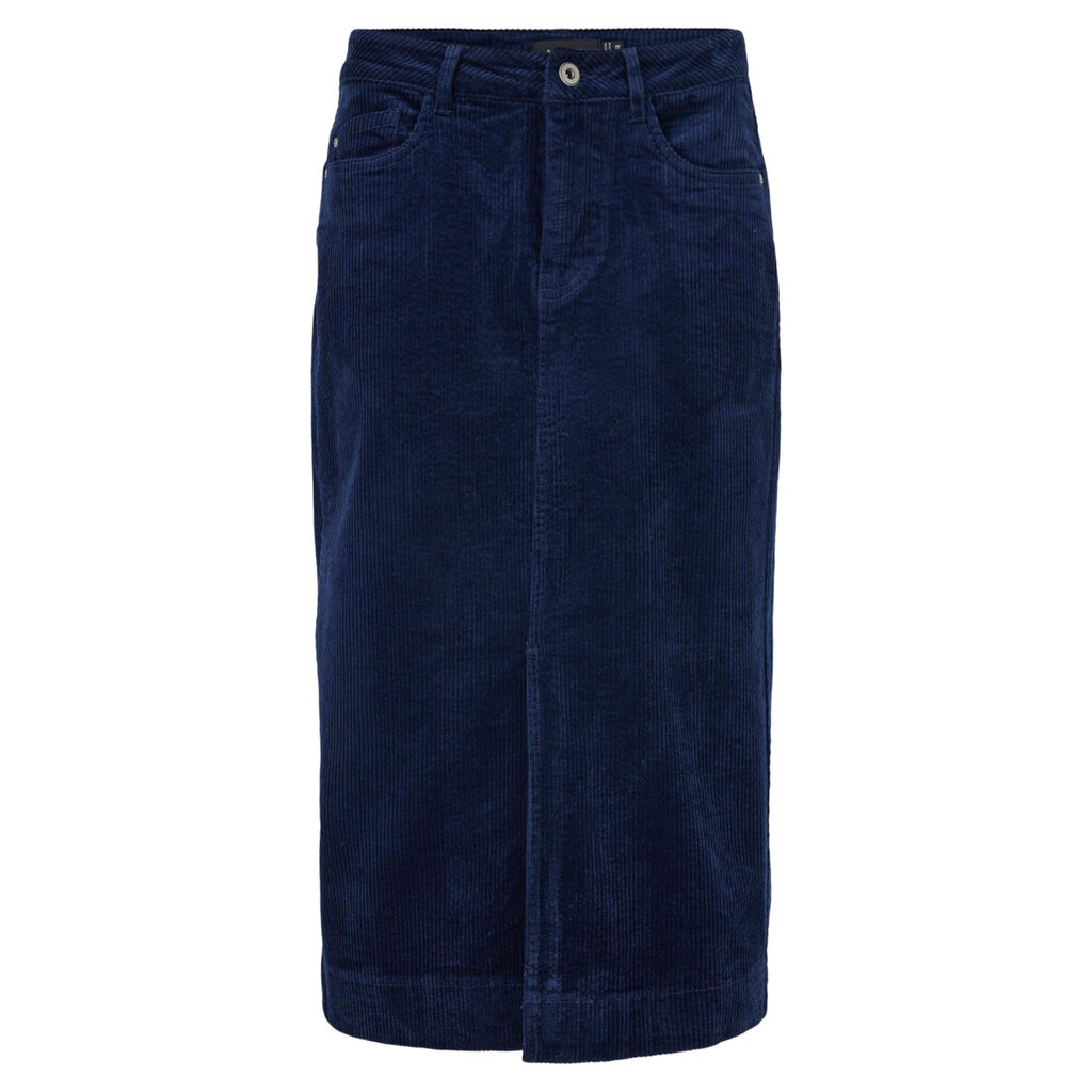 BRANDTEX BRANDTEX 25H CORDUROY SKIRT MARINE