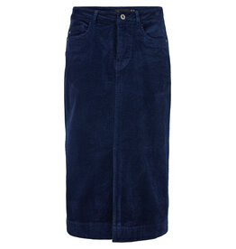 BRANDTEX BRANDTEX 25H CORDUROY SKIRT MARINE